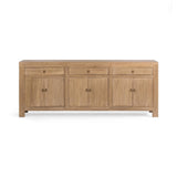 Marlow Antique Saddle 3-Drawer 6-Door Cabinet