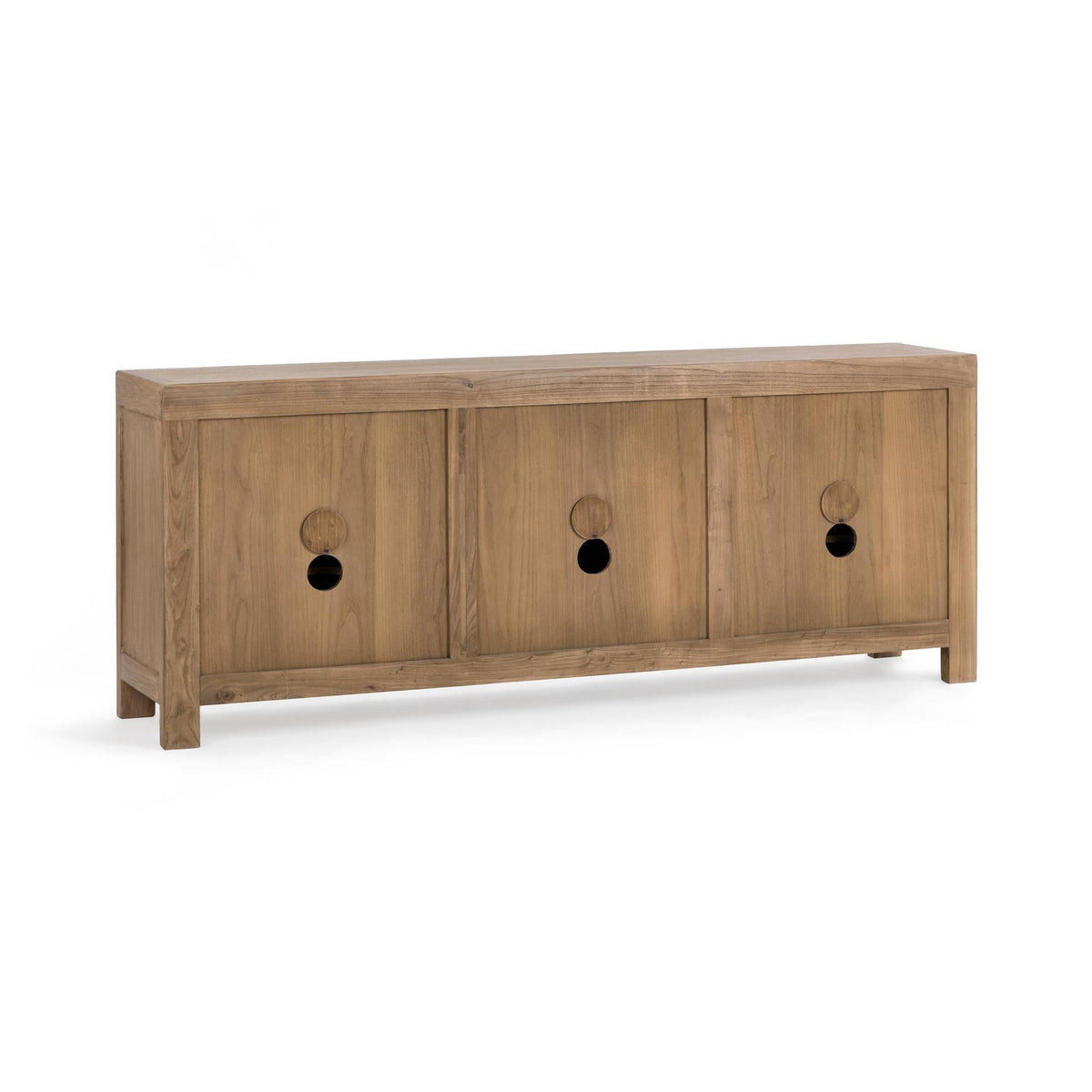 Marlow Antique Saddle 3-Drawer 6-Door Cabinet