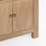 Marlow Antique Saddle 3-Drawer 6-Door Cabinet