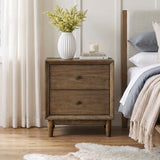 Marlow Beige Nightstand - Ornate Home