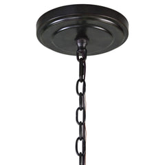 Marlow Bronze 12 Light Circle Chandelier - Ornate Home
