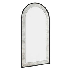 Marlowe Black Antique Arch Mirror - Ornate Home