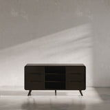 Marlowe Brown Media Console - Ornate Home