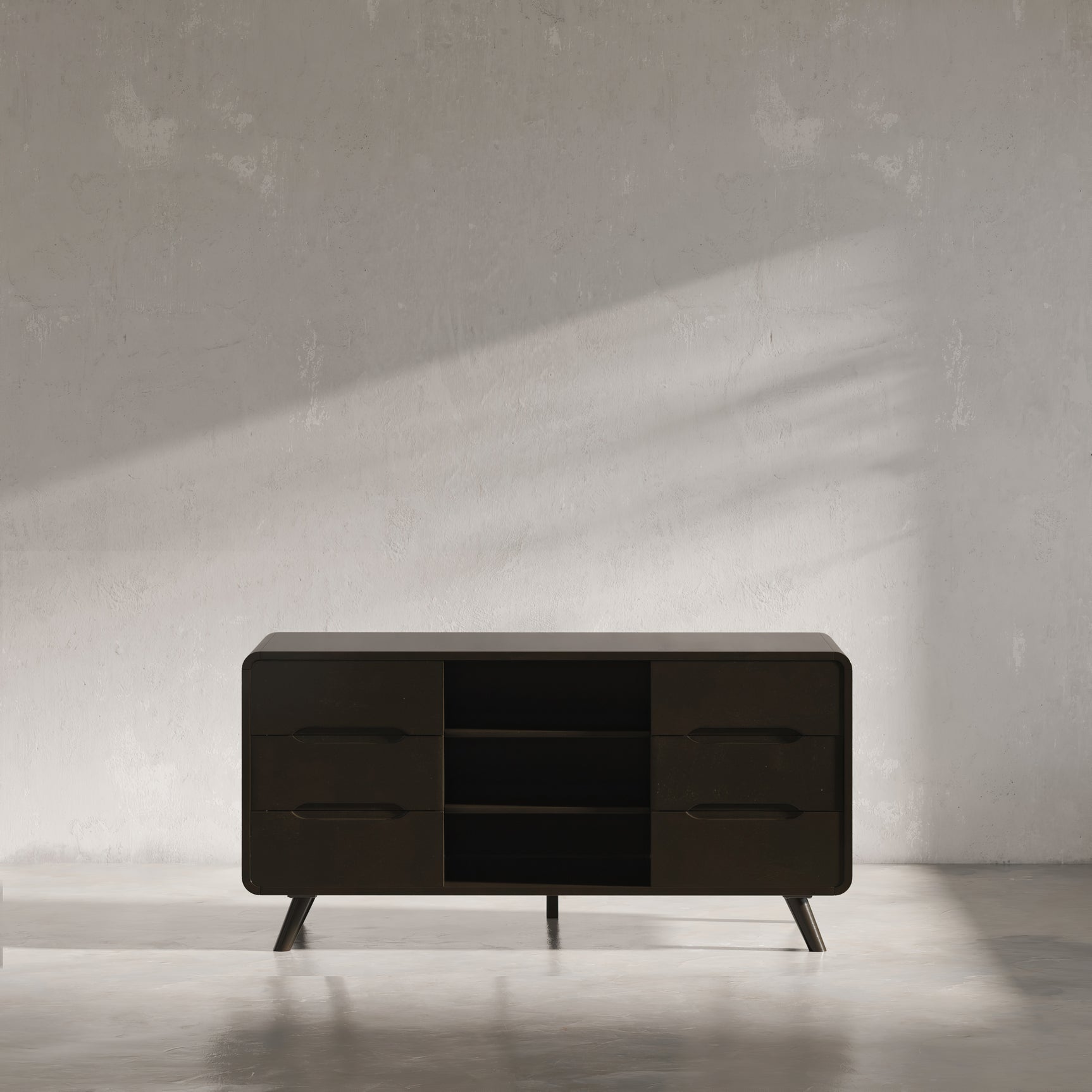 Marlowe Brown Media Console - Ornate Home