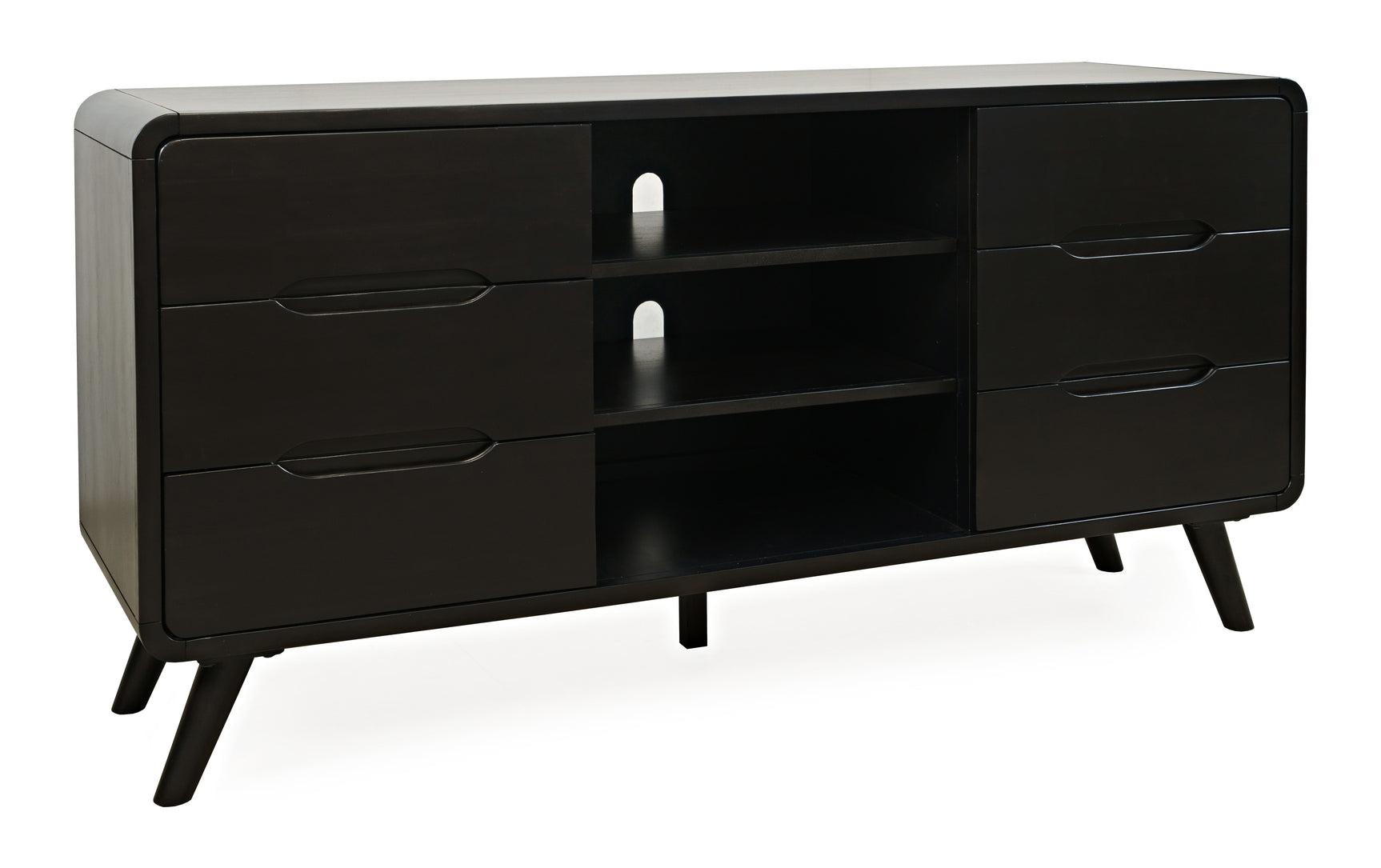 Marlowe Brown Media Console - Ornate Home