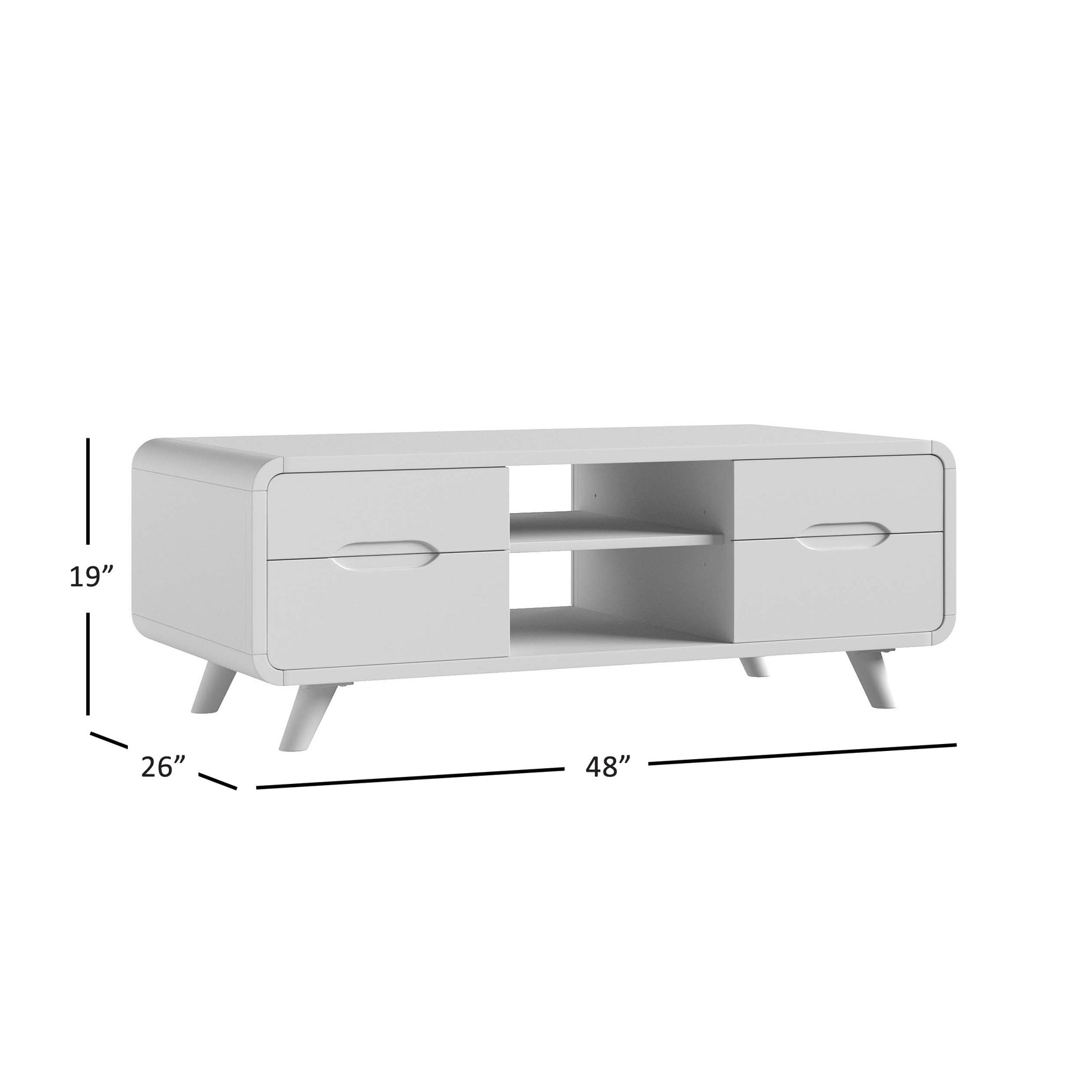 Marlowe Espresso Cocktail Table - Ornate Home