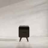Marlowe Espresso Power Chairside Table - Ornate Home