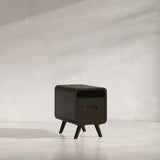 Marlowe Espresso Power Chairside Table - Ornate Home