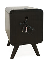 Marlowe Espresso Power Chairside Table - Ornate Home