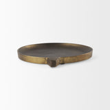 Marlowe Gold Small Aluminium Tray - Ornate Home