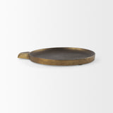 Marlowe Gold Small Aluminium Tray - Ornate Home