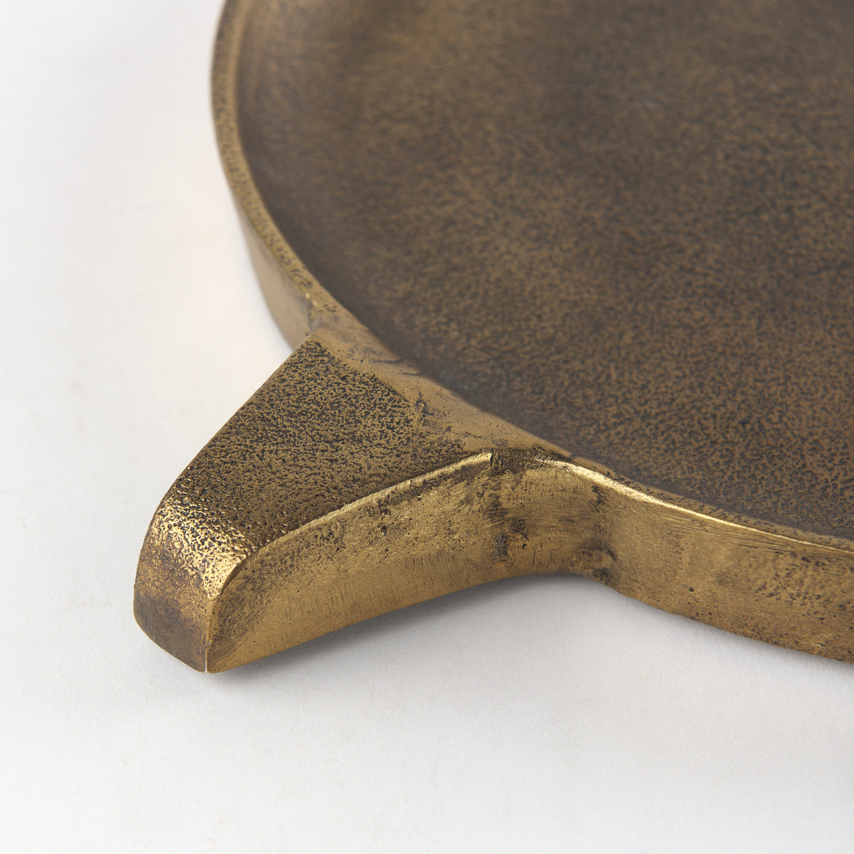 Marlowe Gold Small Aluminium Tray - Ornate Home