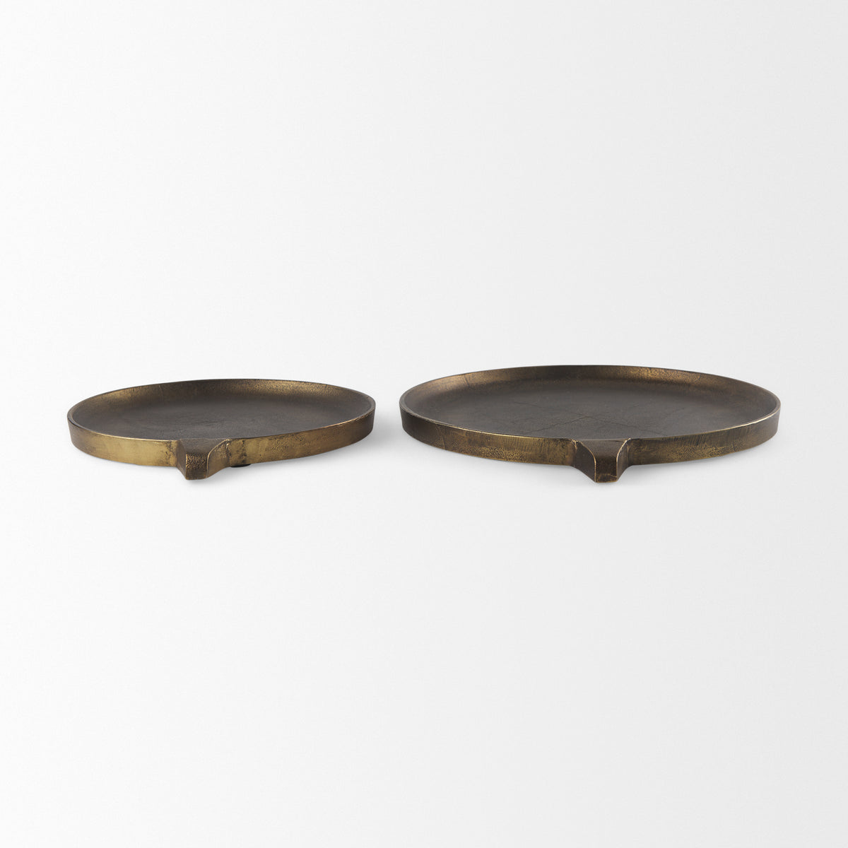 Marlowe Gold Small Aluminium Tray - Ornate Home