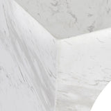 Marmo Ivory/Gray Outdoor Console Table - Ornate Home