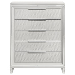 Marmore White Chest - Ornate Home