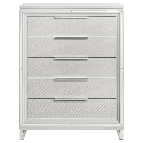 Marmore White Chest - Ornate Home