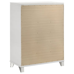 Marmore White Chest - Ornate Home
