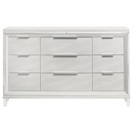 Marmore White Dresser - Ornate Home