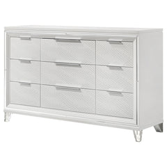 Marmore White Dresser - Ornate Home
