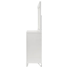 Marmore White Dresser and Mirror - Ornate Home
