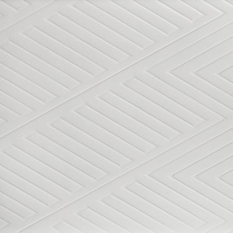 Marmore White Eastern King Panel Bed - Ornate Home