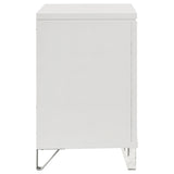 Marmore White Nightstand - Ornate Home