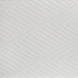 Marmore White Queen Panel Bed - Ornate Home