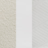 Marmore White Queen Panel Bed - Ornate Home