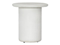 Marnie White Outdoor Side Table - Ornate Home