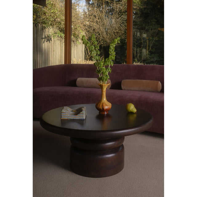 Maro Brown Coffee Table - Ornate Home