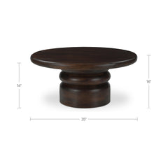 Maro Brown Coffee Table - Ornate Home