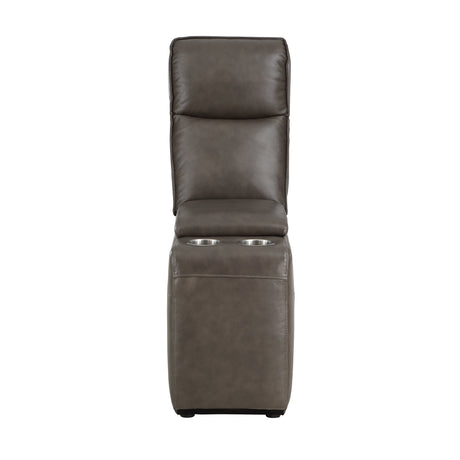 Maroni Brown 6-Piece Modular Power Reclining Sectional - Ornate Home