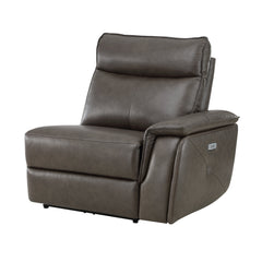 Maroni Brown 6-Piece Modular Power Reclining Sectional - Ornate Home