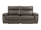 Maroni Brown Power Double Reclining Loveseat - Ornate Home