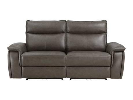 Maroni Brown Power Double Reclining Loveseat - Ornate Home