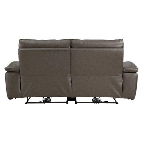 Maroni Brown Power Double Reclining Loveseat - Ornate Home