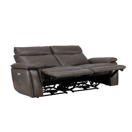 Maroni Brown Power Double Reclining Loveseat - Ornate Home