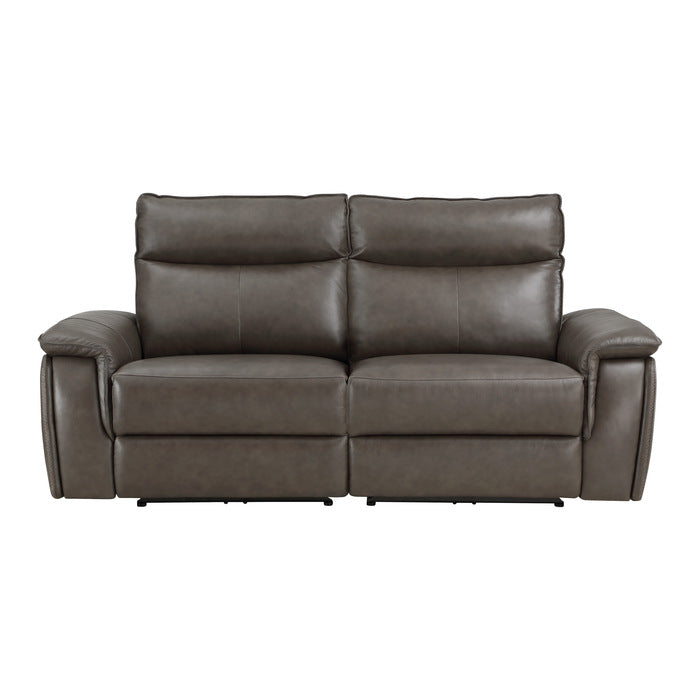 Maroni Brown Power Double Reclining Loveseat - Ornate Home