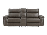 Maroni Brown Power Double Reclining Loveseat - Ornate Home