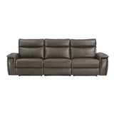 Maroni Brown Power Double Reclining Sofa - Ornate Home