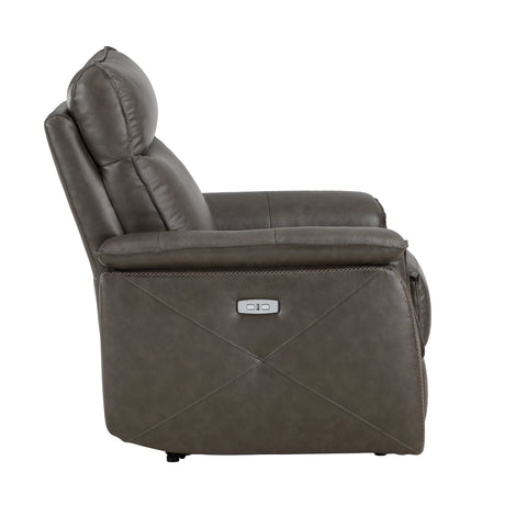 Maroni Brown Power Reclining Chair - Ornate Home