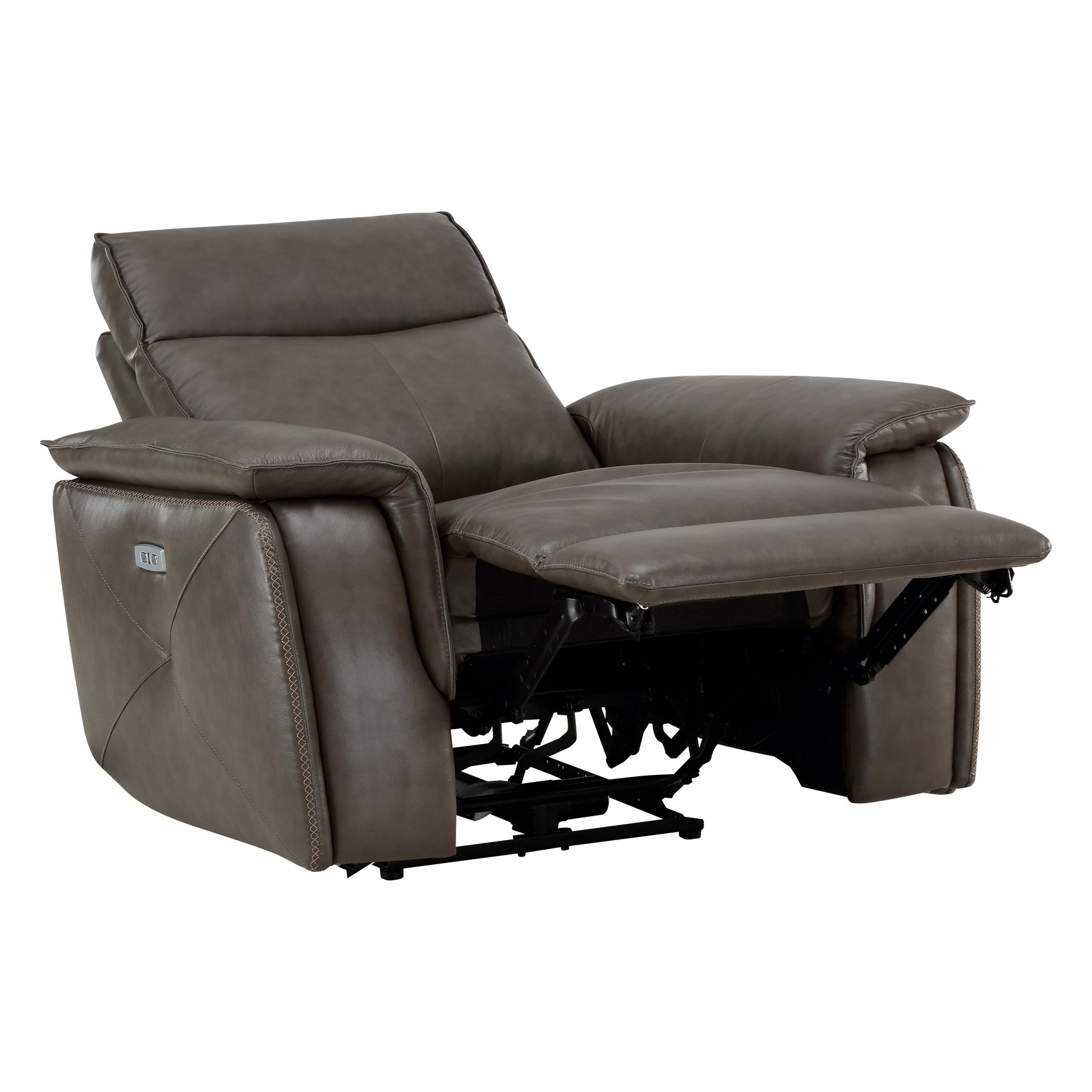 Maroni Brown Power Reclining Chair - Ornate Home