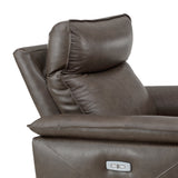 Maroni Brown Power Reclining Chair - Ornate Home