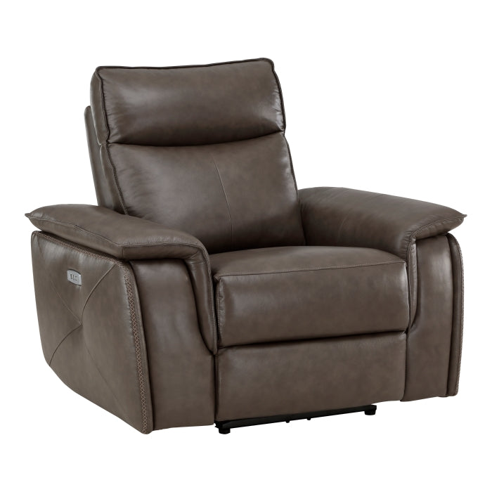 Maroni Brown Power Reclining Chair - Ornate Home