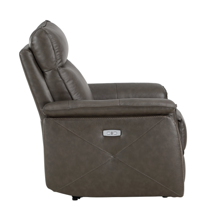 Maroni Brown Power Reclining Chair - Ornate Home