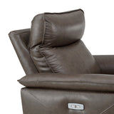 Maroni Brown Power Reclining Chair - Ornate Home