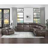 Maroni Brown Power Reclining Chair - Ornate Home