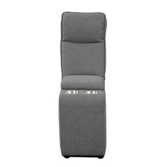 Maroni Gray 6-Piece Modular Power Reclining Sectional with Power Headrests - Ornate Home