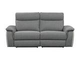 Maroni Gray Power Double Reclining Loveseat - Ornate Home
