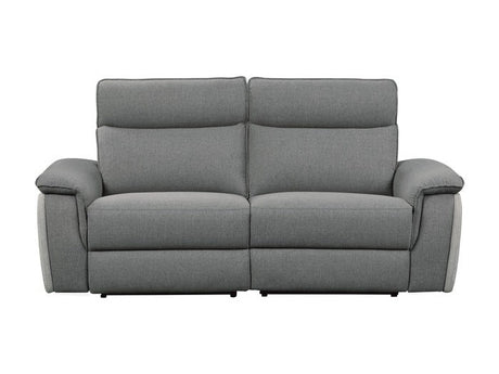 Maroni Gray Power Double Reclining Loveseat - Ornate Home
